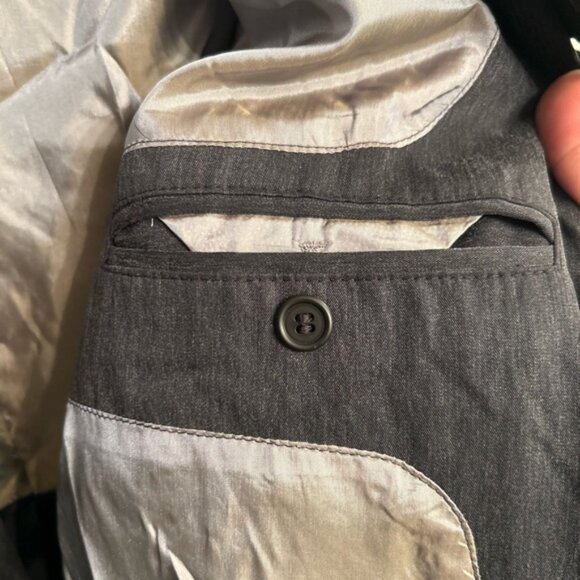 Canali Men's Charcoal Jacket - Picture 6 of 11